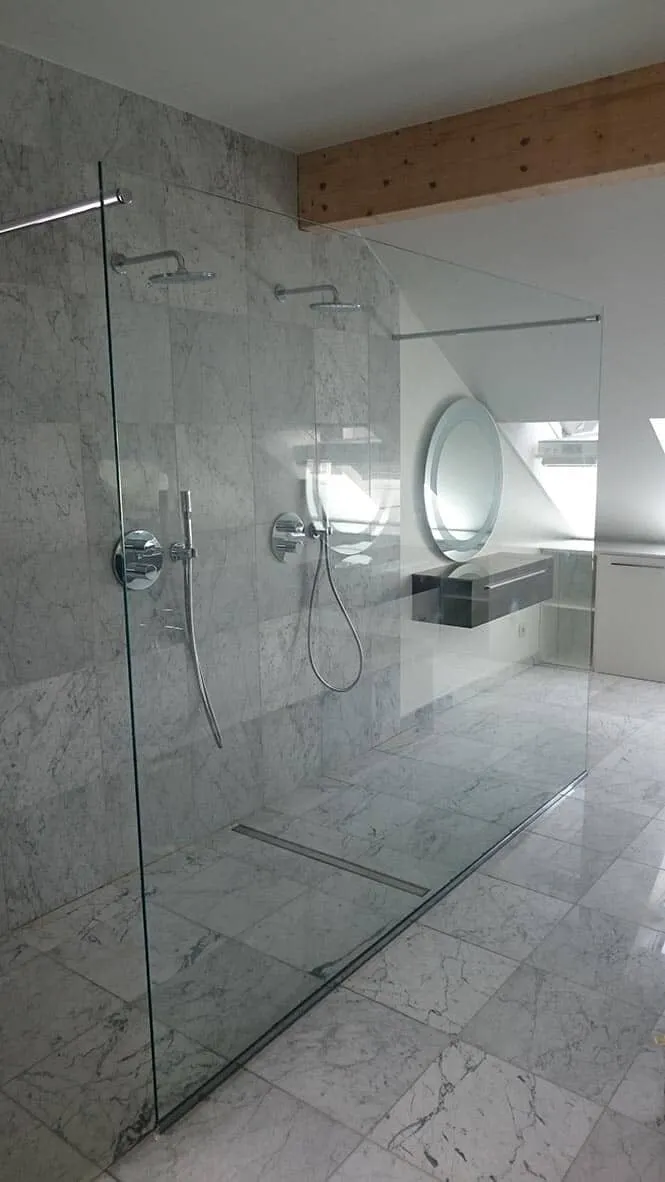 Parois de douche — Vitralux Bradtke, Luxembourg