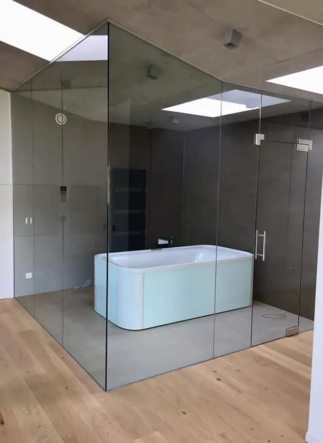 Portes en verre — Vitralux Bradtke, Luxembourg